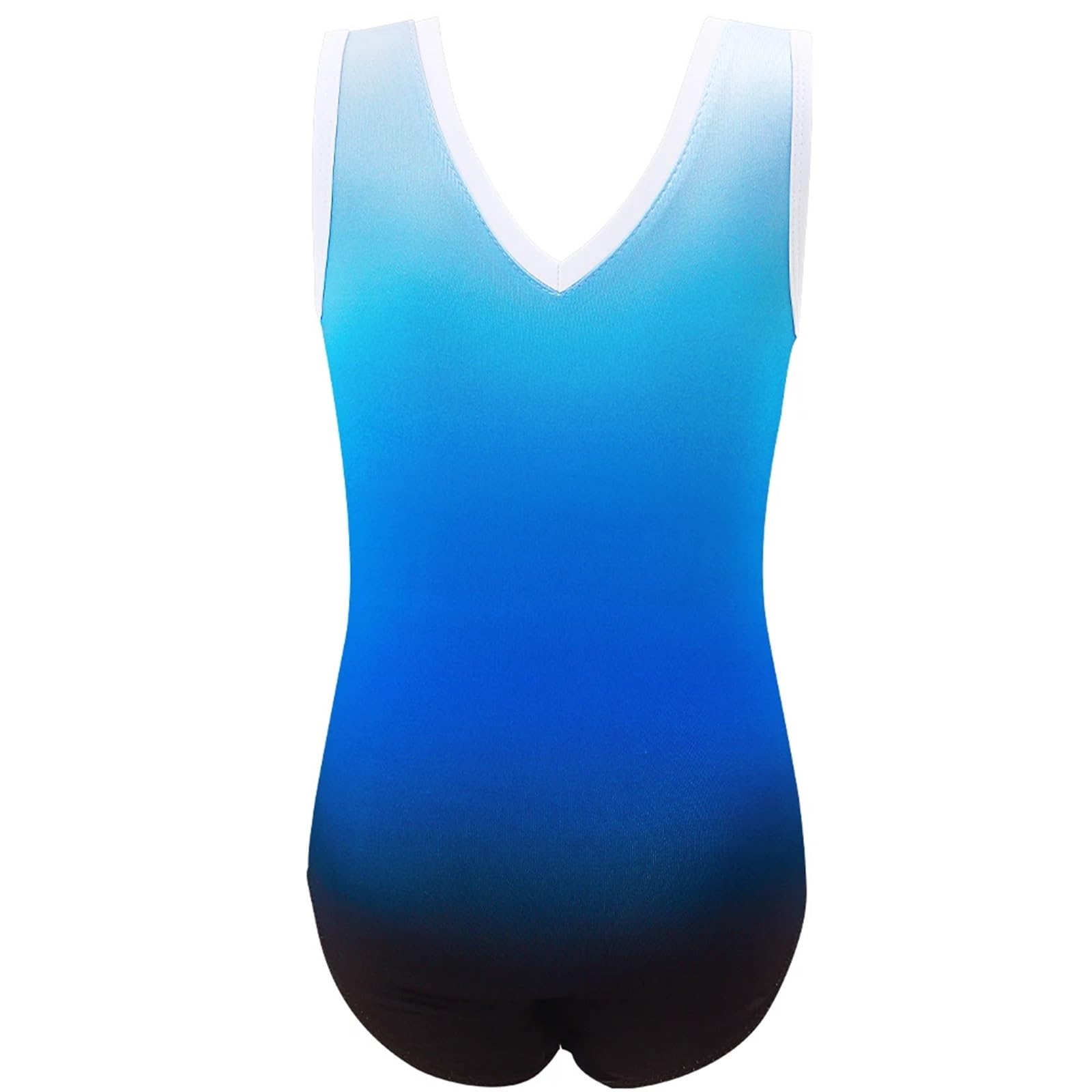 Maillot Gimnasia Ritmica Malla de Gimnasia for niñas, Brillante, con Diamantes, for Ballet, Baile, Traje de una Pieza, Ropa de práctica, Disfraz for Escenario(Red,6Y)