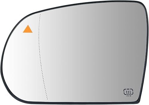 Miniatura 1 de Reemplazo del espejo lateral del conductor de punto ciego para Jeep Cherokee 2014-2019 Jeep Compass 2017-2021, retrovisor lateral exterior izquierdo