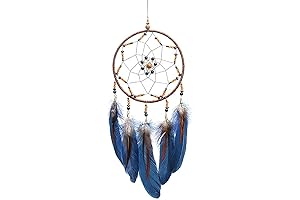 MOONFLY Indian Dream Catchers, Handmade Traditional Native American Style Wall Hanging Home...