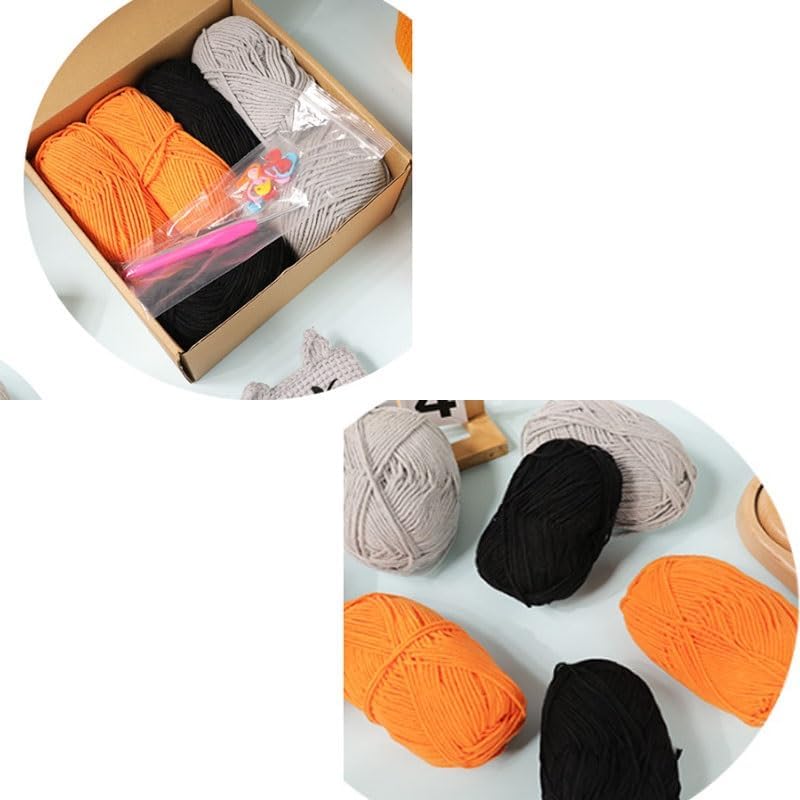 QVEZPRYX Crochet Material Bag for Water Cup Cover Needles Self Made Insulated Protection Cute Anti Scald Tape Video Tutorial image 3
