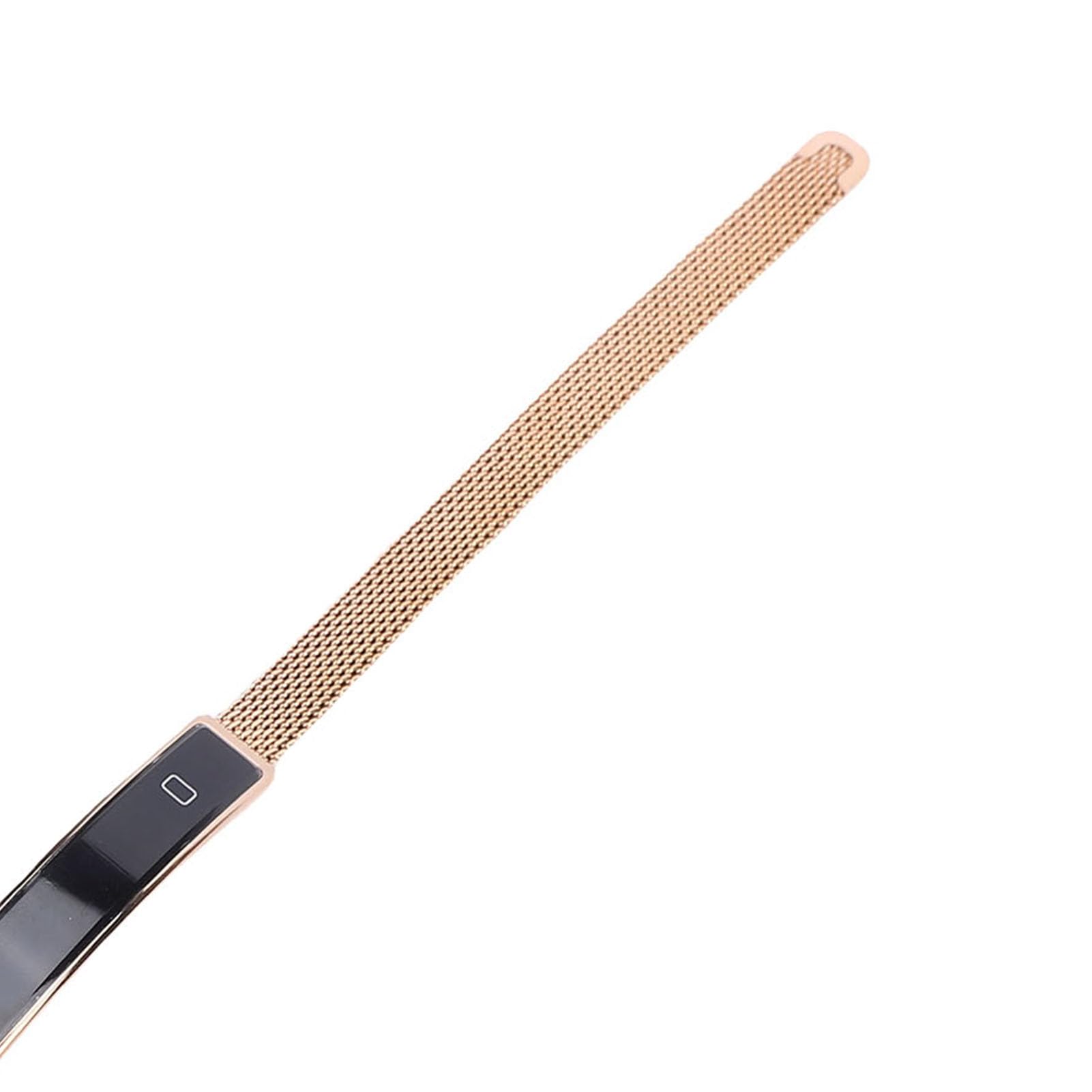 SENECESLI Bracciale Intelligente per Uomo Donna, Fitness Tracker per attività Sanitarie, Braccialetto Intelligente, Monitoraggio Continuo dei Dati Sanitari per Tutto il Giorno (GOLD)