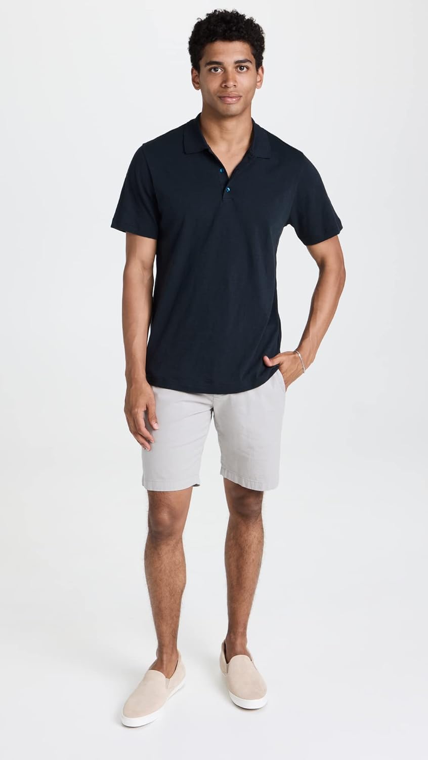 Theory Men's Bron Polo in Cosmos - Image 5