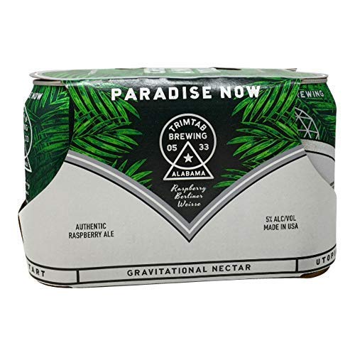 TRIMTAB BREWING Raspberry Berliner 6pk Cans, 12 FZ Grocery & Gourmet Food
