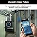 Master Lock Black Outdoor Bluetooth Smart Padlock with Keypad, Smart Locks for Tools, Gates, Sheds, 2-7/32 inches Wide, 4401LHEC