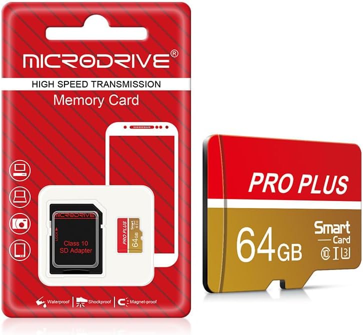 Micro SD Card Mini SD Card Class10 Memory 32GB 64G 128G 256G Extreme Pro High Speed Write Super Compatibility Phone Camera Meomory Card (128, GB)