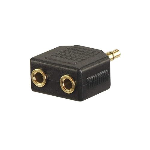 Miniatura 7 de VCE Paquete de 2 cables de audio estéreo en Y hembra de 0.138 in a 2 RCA macho con 2 unidades de 0.138 in macho a doble hembra de 18 pulgadas,