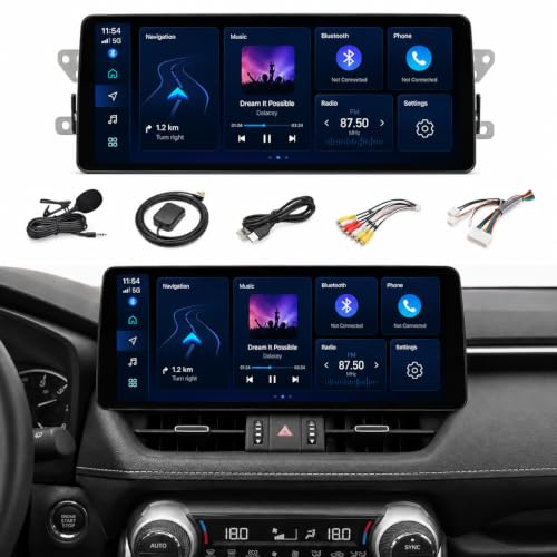 Image of Car Radio for Toyota Rav4 2019-2022: 8 Core 4+64G Car Radio Stereo