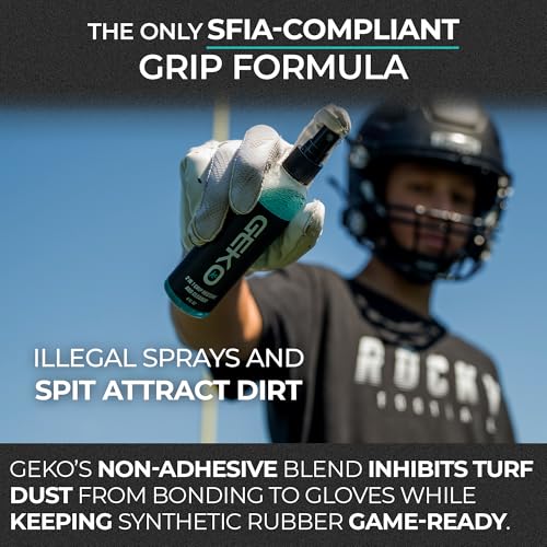 Geko 2-in-1 Grip Restore & Cleaner – #1 Golf, Basketball, Football, Volleyball, and Baseball Grip Spray – Restores Grip, Shoe & Glove Traction, Removes Dirt & Oil, Restores Control & Consistency - Image 5