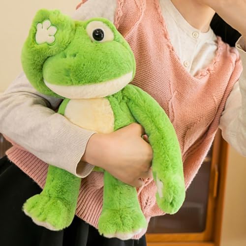 Ranas de peluche decorativas para evitar caídas en estantes y sofás 3