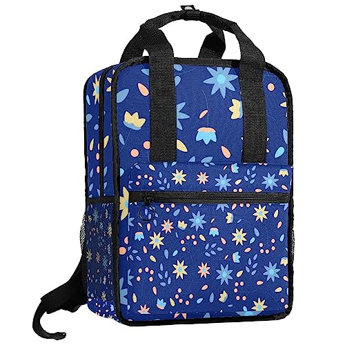 Sac à dos garçons imprimé floral nature idéal pour l'école