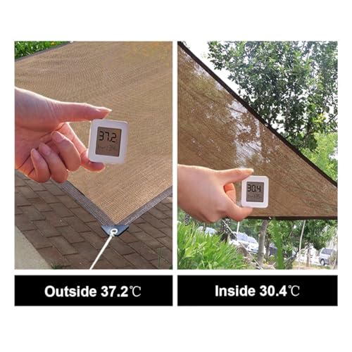 Voile d'ombrage extérieur 5.5 x 9m imperméable pour pergola avec œillets - 7
