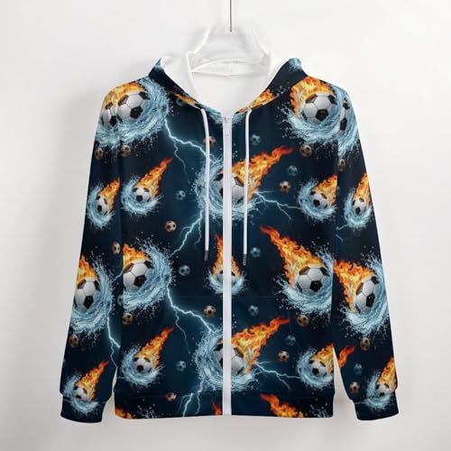 Sudadera con capucha para hombre con cierre miniatura 4