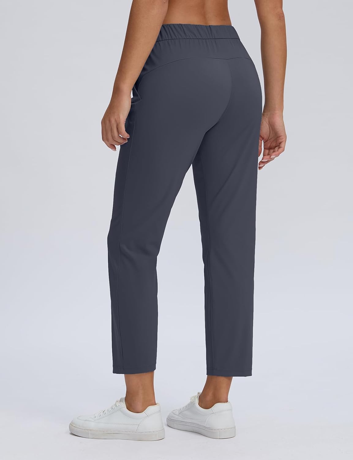 Seamaid Women's Golf Pants with Pockets 7/8 Stretch Travel Ankle Pants for Casual Athletic - Image 3