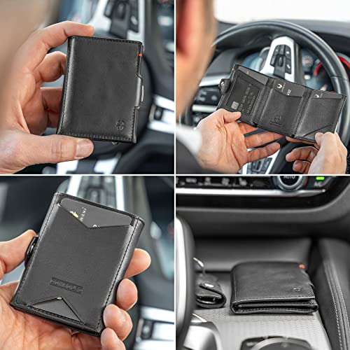 DONBOLSO Wallet NextGen I Modern Slim Wallet without Coin Pocket | Up to 11 Cards2