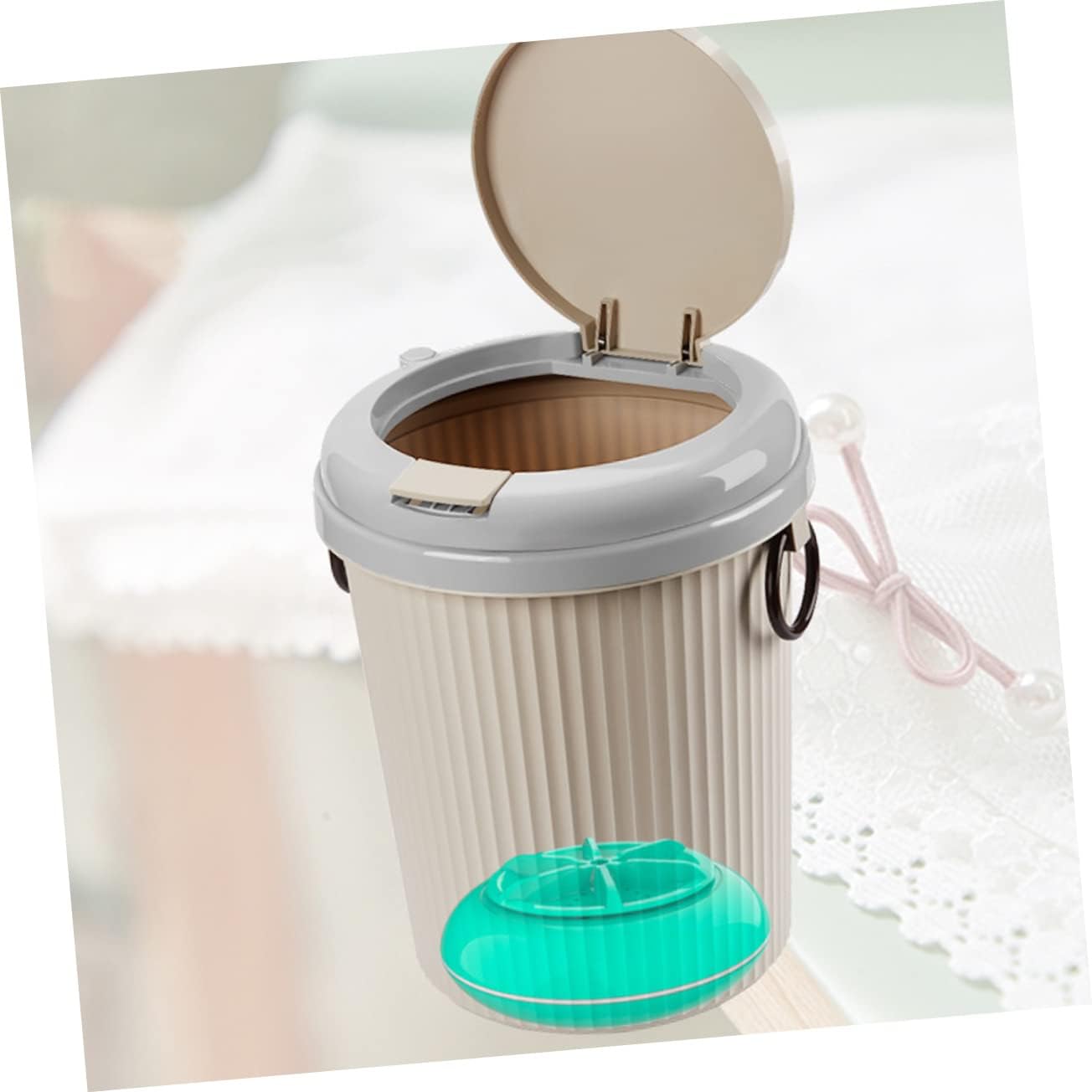 LIFKOME Portable Ultrasonic Washing Machine Mini Capacity Underwear Clothes Washer Camping Laundry Tool Washer