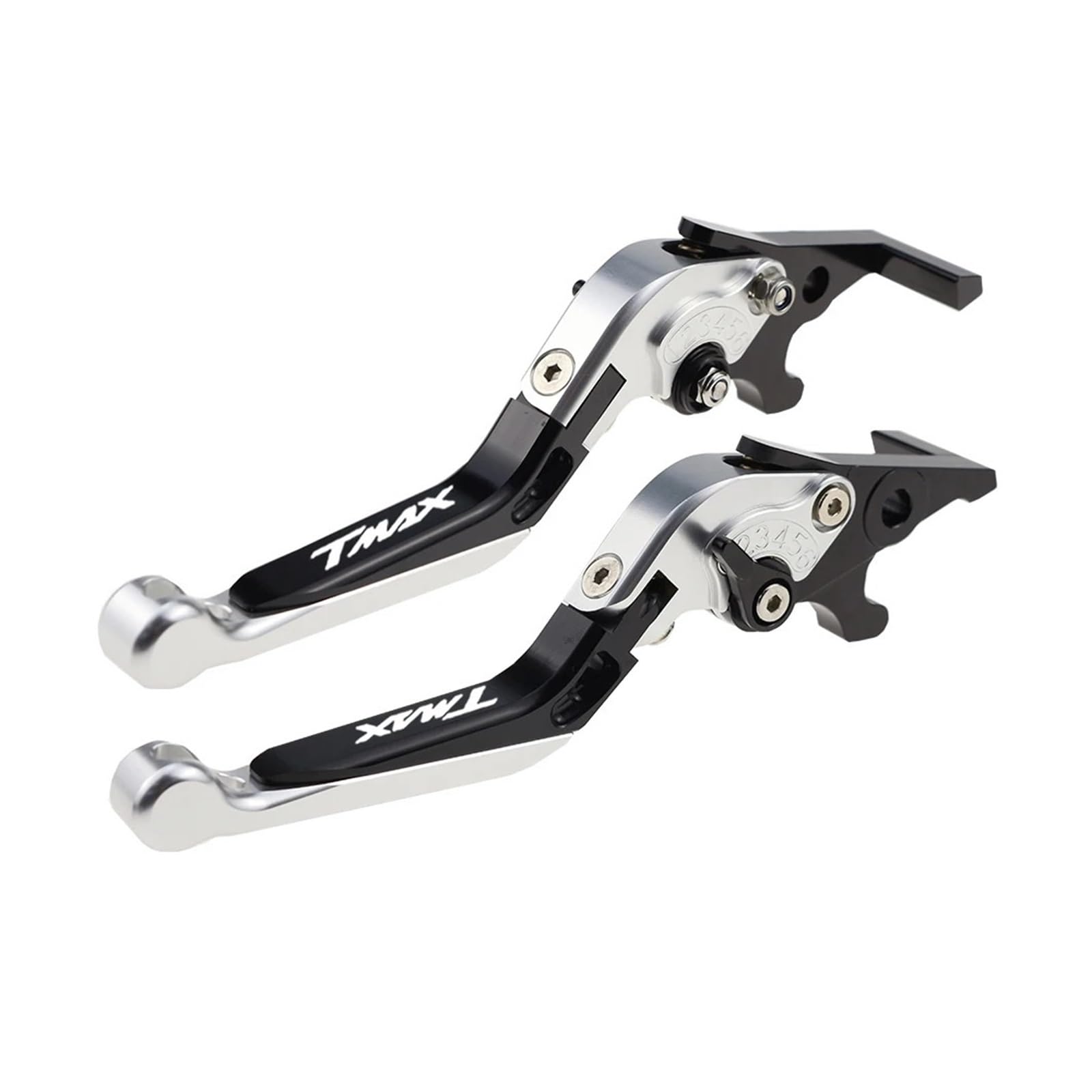 Yxbswbjd 61 Aluminum Alloy Folding Brake Lever For Tmax500 Motorcycle Folding Extendable Brake Clutch Levers