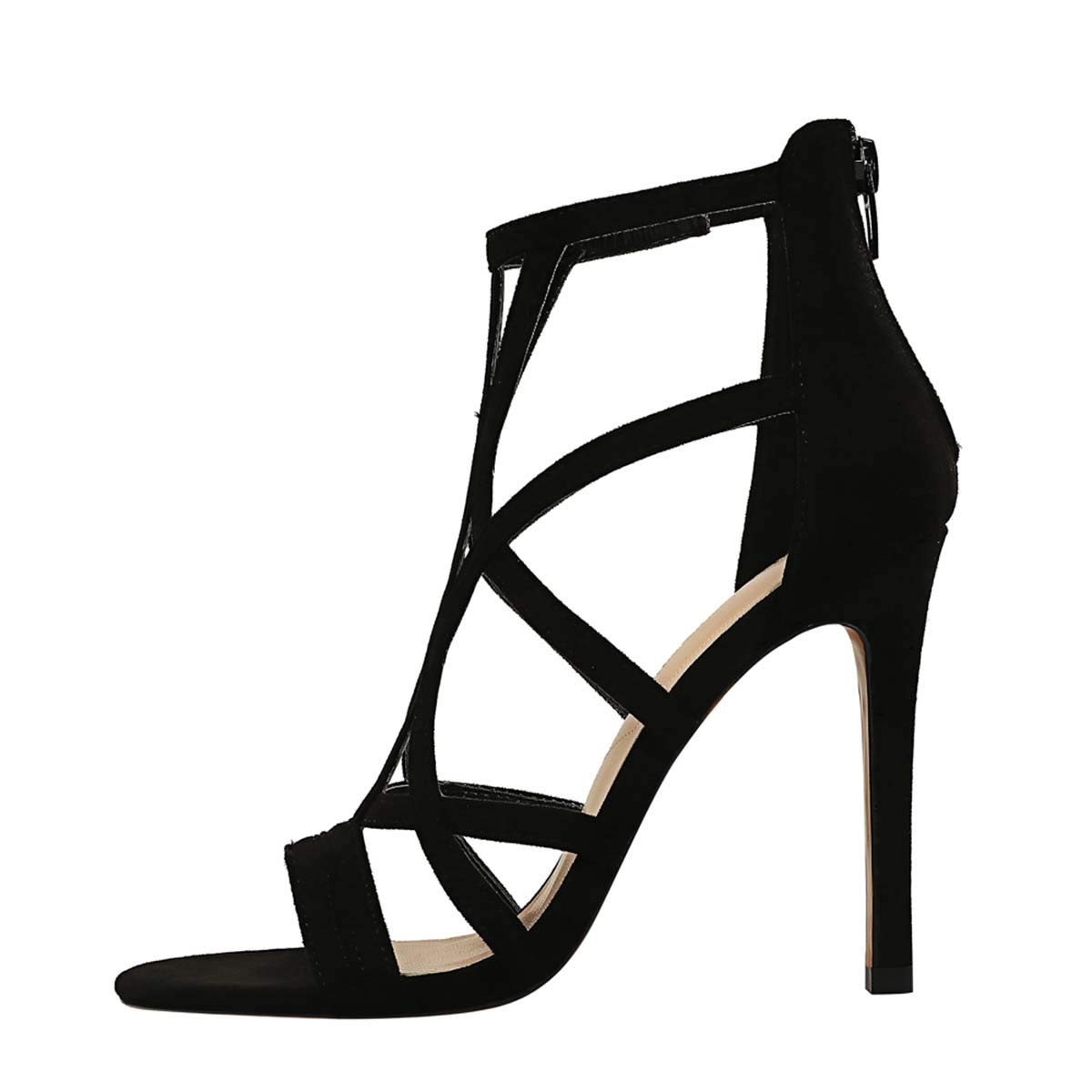 JOEupin Sandali con Tacco a Spillo con Tacco Alto da Donna