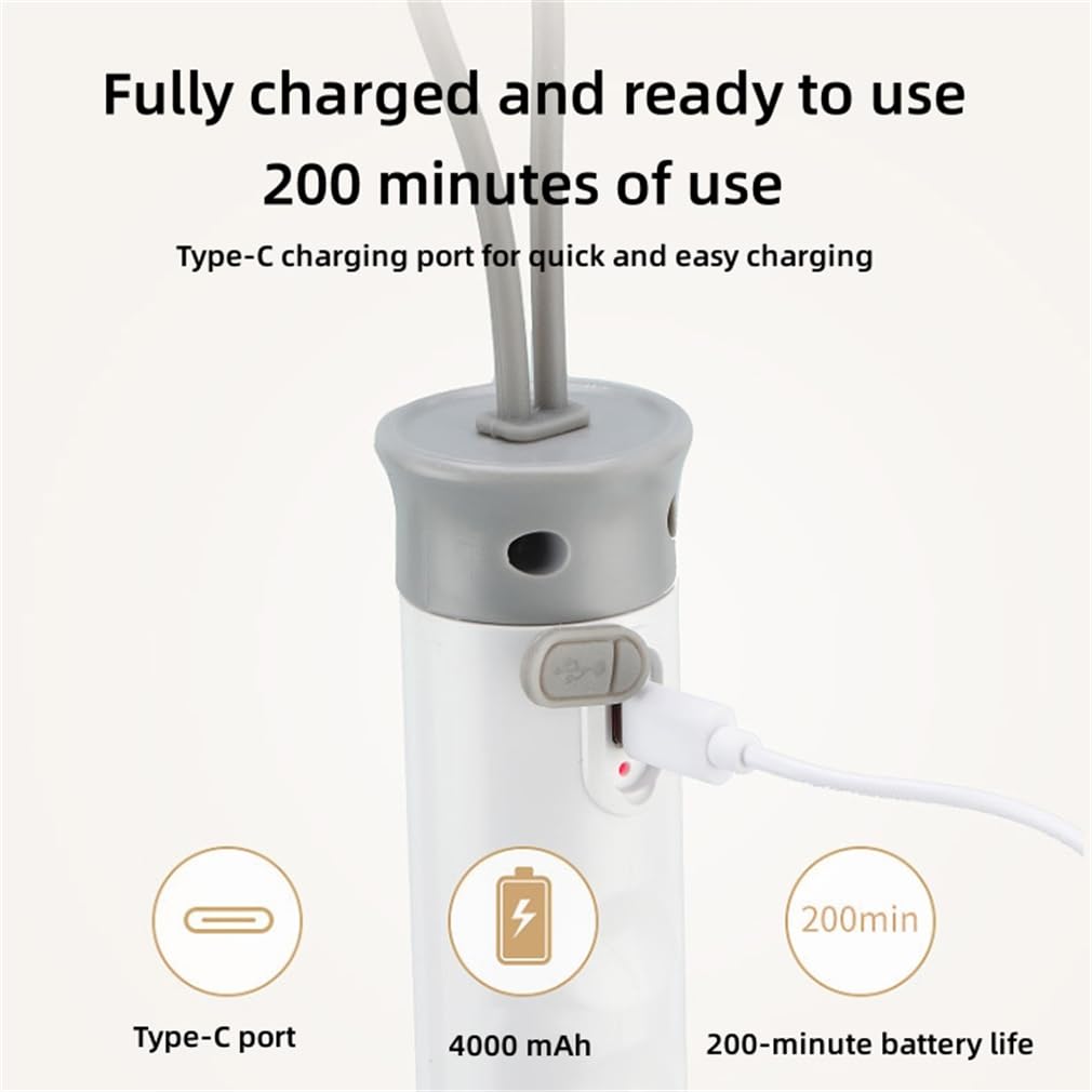 Depurador eléctrico para limpieza, diferentes cabezales de cepillo, diseño retráctil, 6 cabezales de limpieza reemplazables, para baño, ducha, bañera, vidrio, coche
