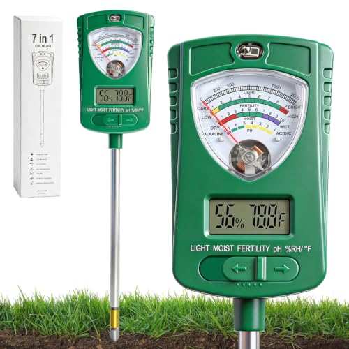 FOTSHARER 7-in-1 Soil Test Kit