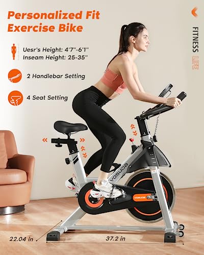 Yosuda Indoor Cycling Bike Stationary Bike - 2023 Version-Cycle Bike With Ipad Mount & Comfortable Seat Cushion #TOP5