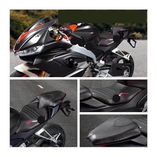 Cojín para asiento trasero de motocicleta RS660 compatible con modelos 2020 a 2024 5