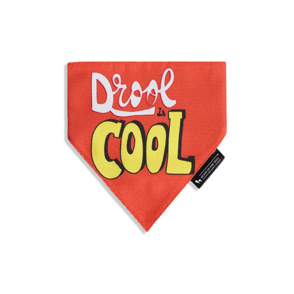 Heads Up For Tails Drool is Cool Dog Bandana - M (B0BS1JXKB4) Amazon Price History, Amazon Price Tracker