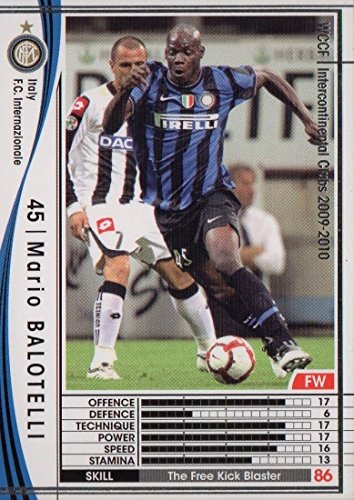 Amazon.co.jp: WCCF/09-10/インテル/白/254/マリオ・バロテッリ