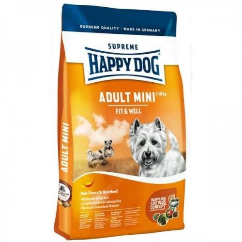 Happy Dog Supreme Fit & Well Adult Mini 300u00a0g, perros Forro, trockenfutter