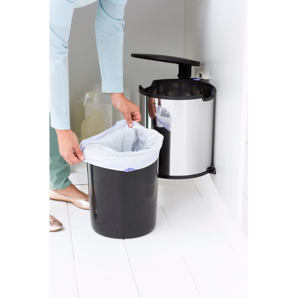 Brabantia 262203 Einbaueimer Built in bin 15 L brilliant steel