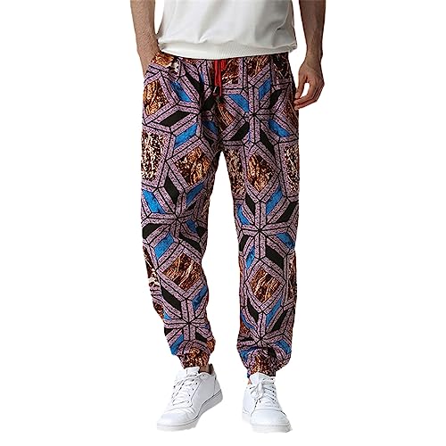 Pantalon de jogging traditionnel ample coton lin pour oublier l'inconfort des jeans serrés