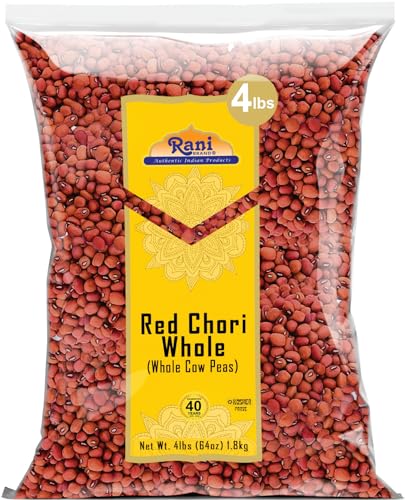 Rani Red Chori Whole (Adzuki Beans) 64oz (4lbs) 1.81kg Bulk ~ All Natural | Vegan | Gluten Friendly | NON-GMO | Kosher | India Origin