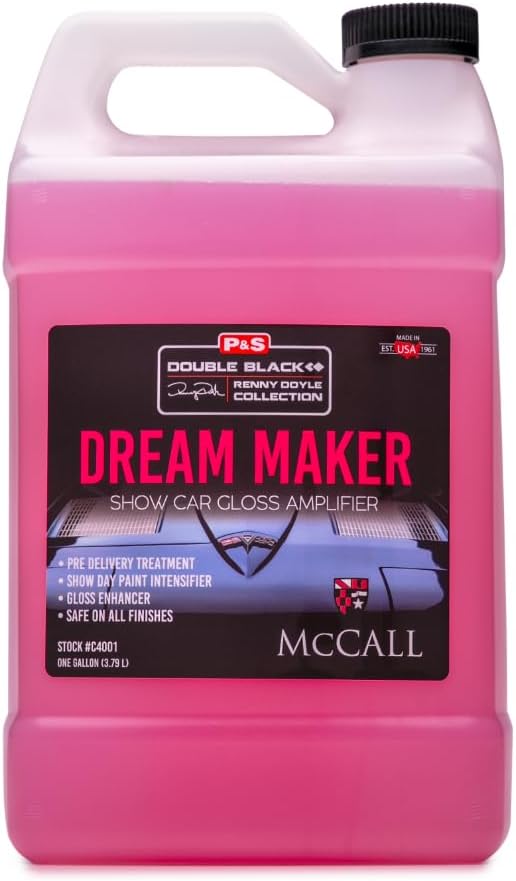 P & S Professional Detail Products Dream Maker – Spray amplificador de brillo para exterior de auto de exhibición Seguro y eficaz en pintura de una