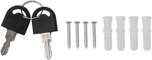 Miniatura 7 de Caja de bloqueo de termostato con llave, cubierta transparente, adecuada para la mayoría de termostatos, grande, acrílico de alta calidad, larga