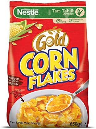 Nestle Gold Corn Flakes Mısır Gevreği 650 Gr