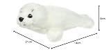 Uni-Toys – baby-baby-podsiodłowy – 21 cm (długość) – foka, moro – pluszowe zwierzątko pluszowe, maskotka