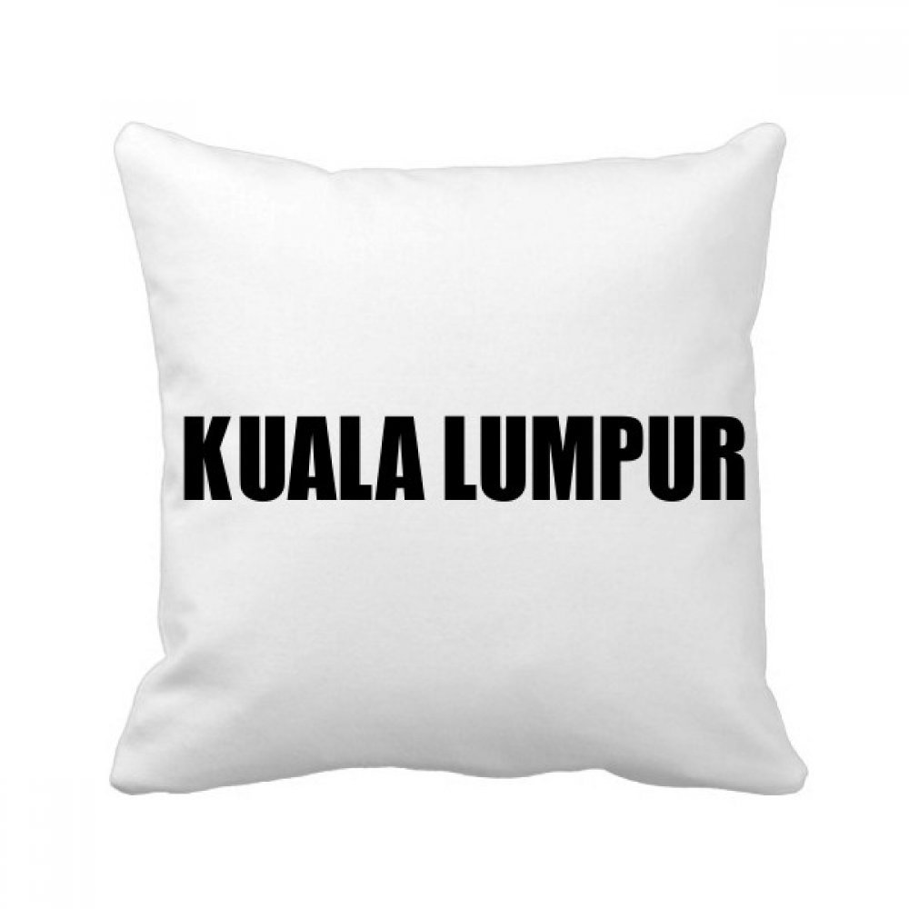 Coussin Kuala Lumpur 40x40 cm carré décoratif multicolore pour canapé