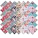 Nodsaw Layer Cake Fabric for Quilting 10 inch; Layer Cakes 10 inch Squares for Quilting; 42 10x10 inch Retro Floral Print Precut Cotton Fabric Squares Bundles for Sewing, Quilting, and DIY Crafts
