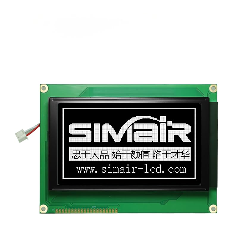 WG240128B 240x128 Graphic LCD Display Module,5V,RA6963 Controller,20-Pin,No Soldering pin (WG240128B-YYH-VZ#)