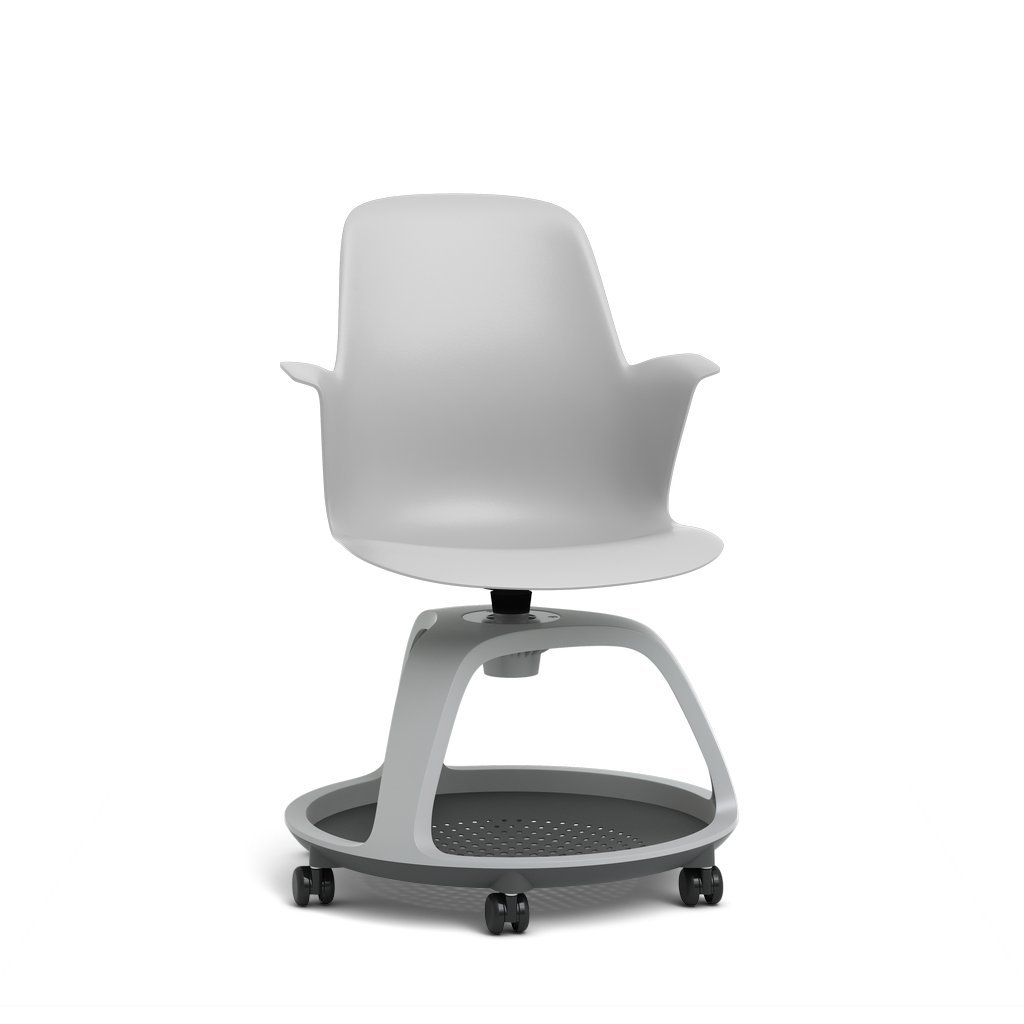 Steelcase Node Multipurpose Chair: Tripod Base - Standard Carpet Casters