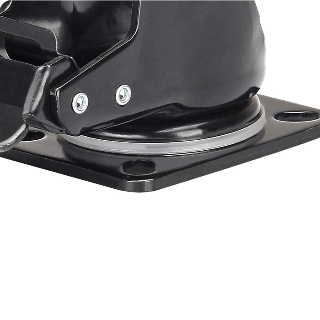 1.5 Pouces 2 Pouces Robuste Universel avec Frein 1.5 Pouces Petite poulie Meubles Armoire Table Basse Plate