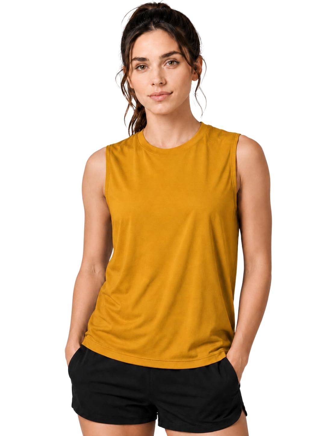 Gym Tshirt for Women Workout | Gym Tops for Woman | Active Wear Sando-image-41