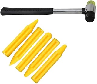 beertoy Ferramenta de reparo de amolgadelas de martelo de borracha, ferramenta de reparo de amolgadelas, ferramenta de reparo de amassados, kit de reparo de ferramentas de remoção de amassados