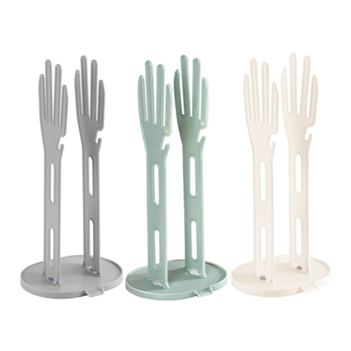 Soporte para guantes y estante escurridor de paños para una cocina moderna y organizada