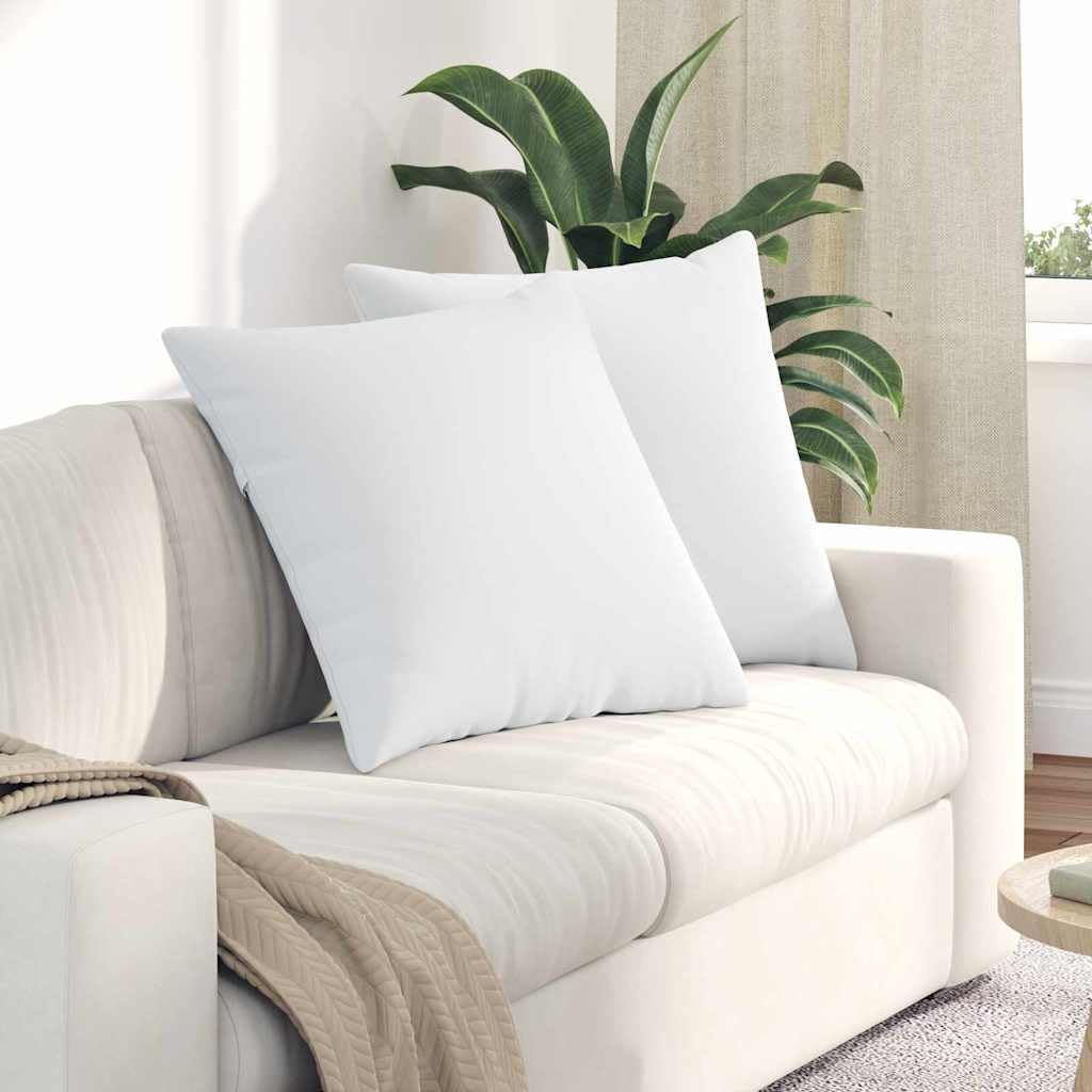 Cojines de sofá de tela premium 80x80 cm para salón de exterior moderno y elegante