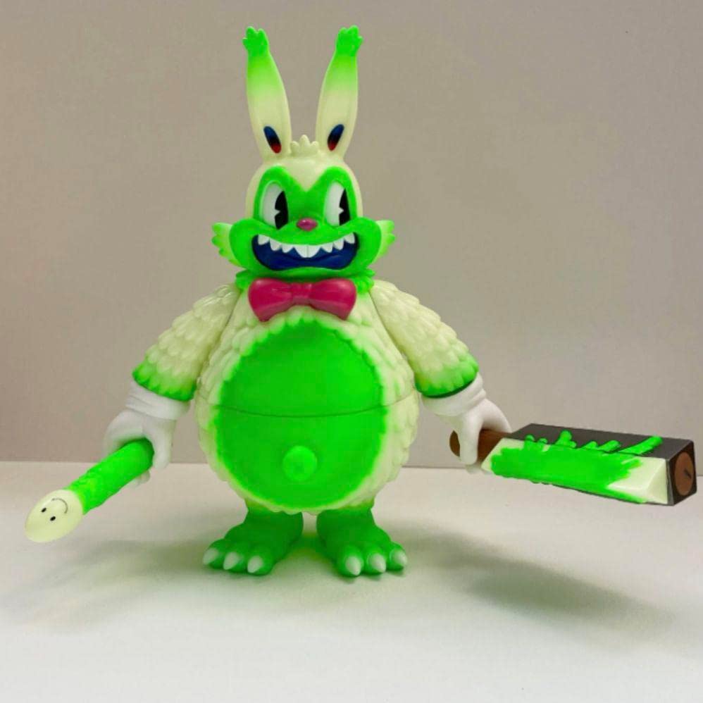 限定1 体 kamerian ヘンリー One Off(蓄光GREEN) ソフビ Amazon.co.jp: 1体 kamerian ヘンリー One Off 蓄光GREEN ソフビ