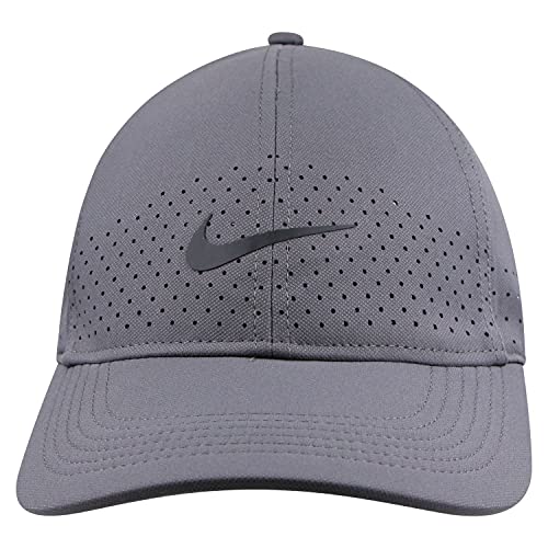 NIKE Boné padrão U NK Dry AROBILL L91, cinza ferro, diversos