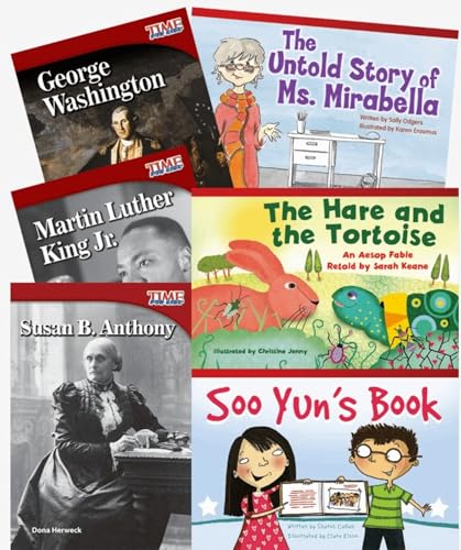 Motivational Figures and Characters 6-Book Set (Classroom Library Collections)