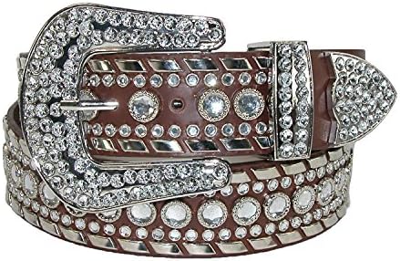 plus size diamante belt