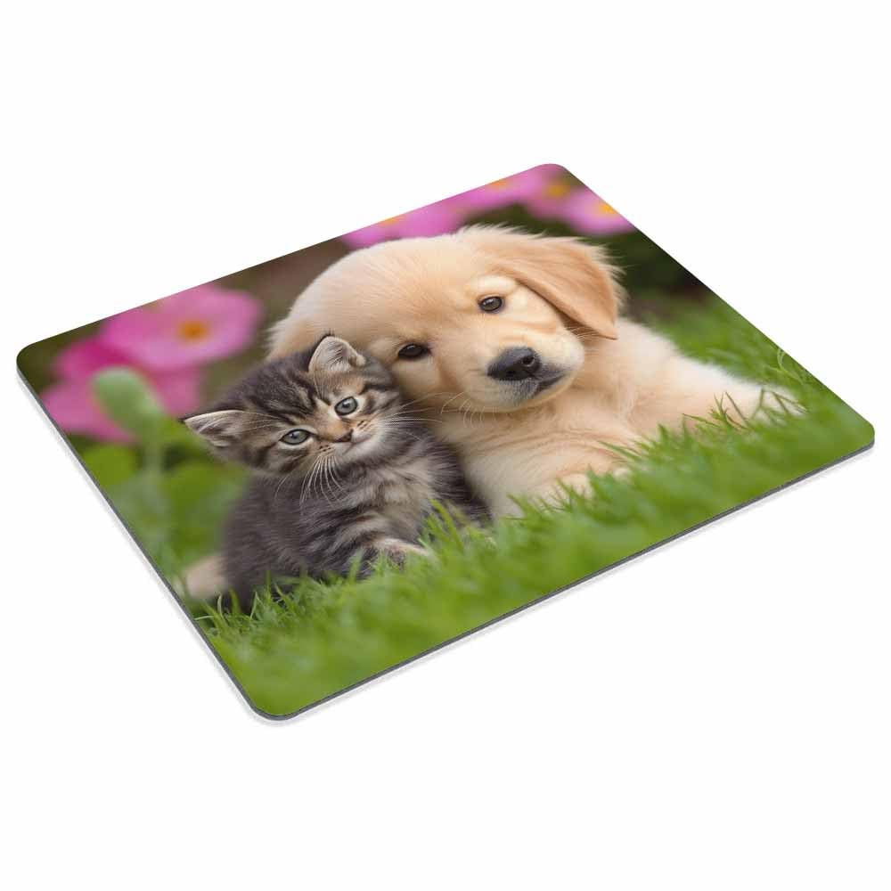 Tapis De Souris SmooFly Avec Motif Cheval - Format Rectangulaire 24x20 Cm - Surface Lisse Et Base Antidérapante - Design Personnalisé - Idée Cadeau Unique Yt4 SM-21
