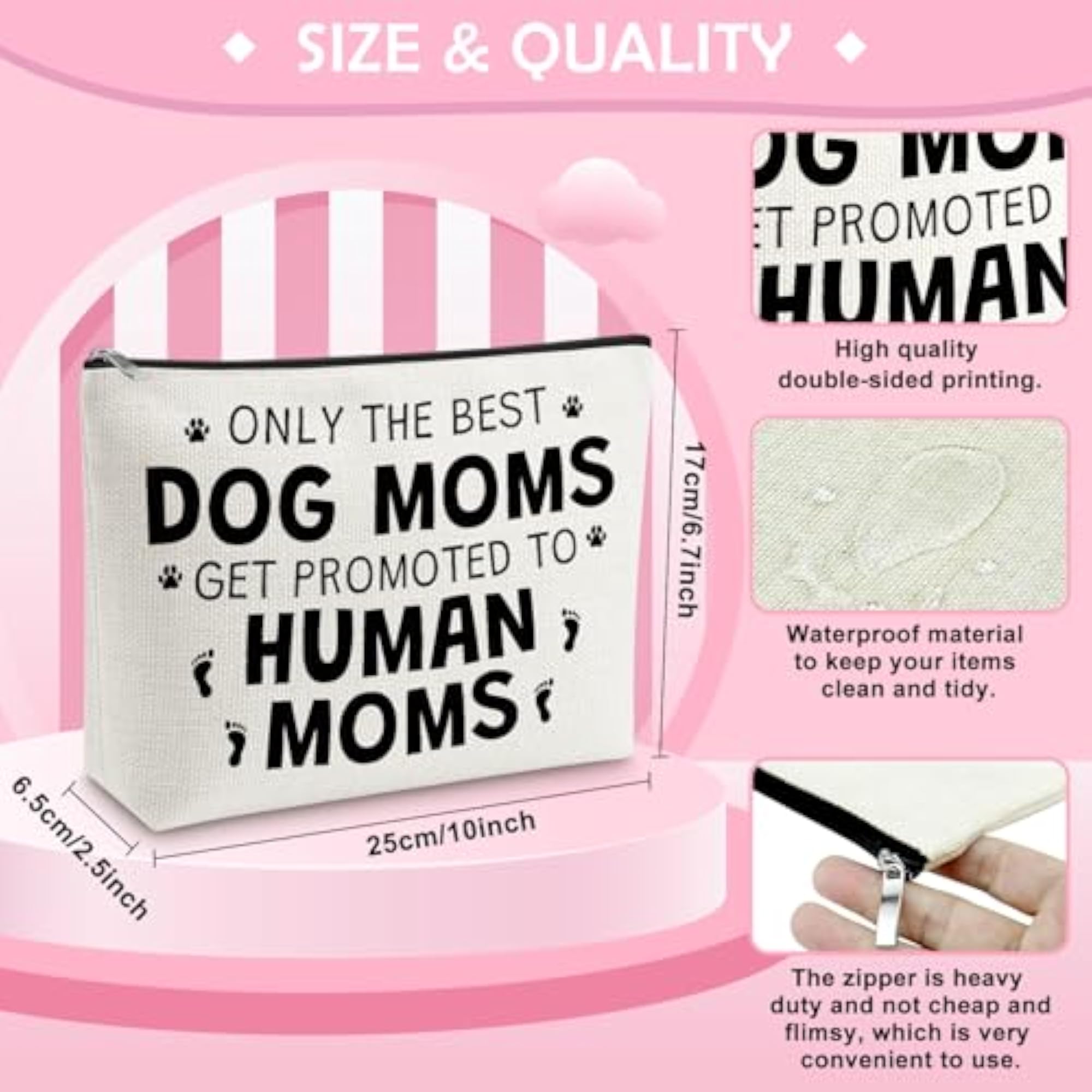 Mom Makeup Bag Birthday Gifts, Gift for Mothers
